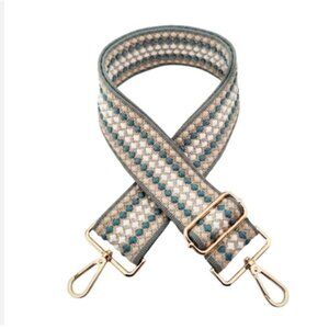 Stylish Gold and Cream Women's Accessory Strap